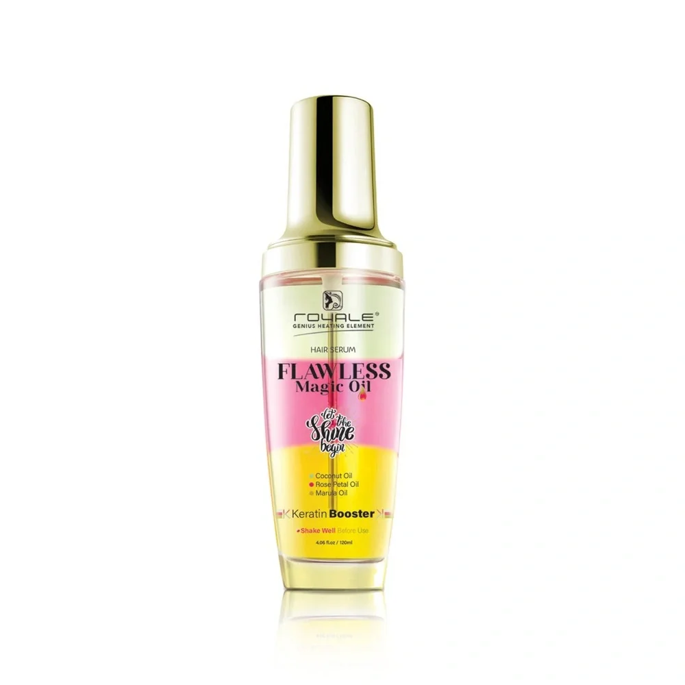 Flawless Magic Oil Hair Serum | Coconut Oil, Rose Petal Oil, & Marula Oil - Picture 4 of 12